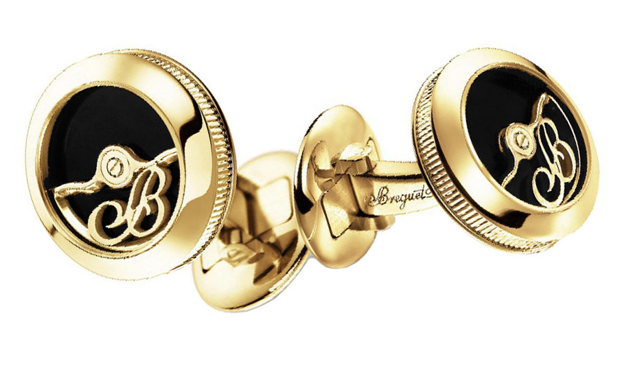 Запонки Breguet Yellow Gold Cufflinks